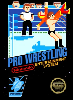 Pro Wrestling (USA) (Rev 1) box cover front